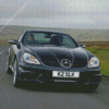 Black Mercedes Slk Diamond Painting