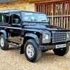 Black Land Rover Jeep Car Diamond Painting