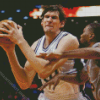 Boban Marjanovic Playing Basketball Diamond Painting