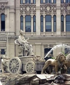 Cibeles Fountain Diamond Painting