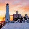 Detroit Lighthouse Diamond Painting