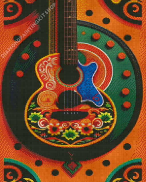 Guitar Diamond Painting