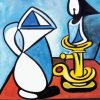 Cubism Candle Diamond Painting