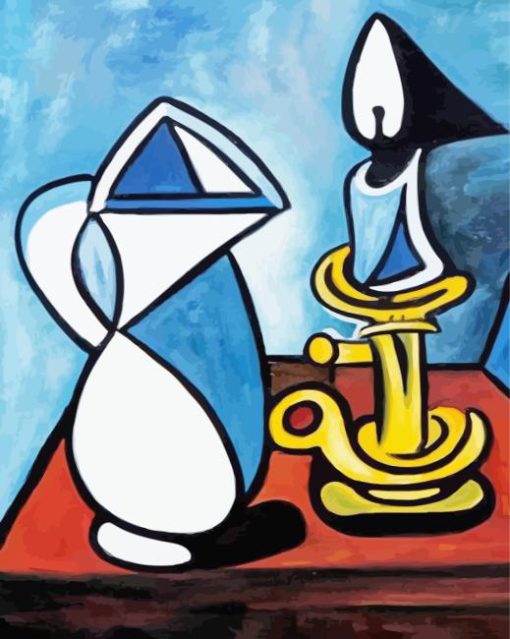 Cubism Candle Diamond Painting