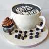 Cup Of Coffee Cake Diamond Painting