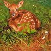 Resting Deer Diamond Painting