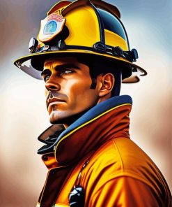 Firefighter Diamond Painting