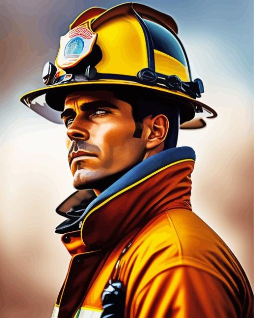 Firefighter Diamond Painting