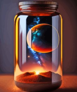 Glass Jar Diamond Painting