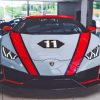 Gray Lamborghini Huracan Evo Gt Sport Car Diamond Painting