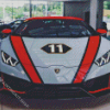 Gray Lamborghini Huracan Evo Gt Sport Car Diamond Painting