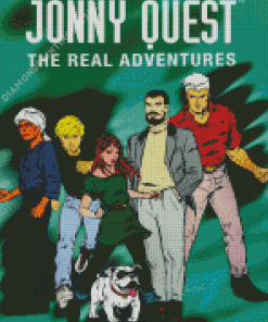 Jonny Quest Characters Diamond Painting