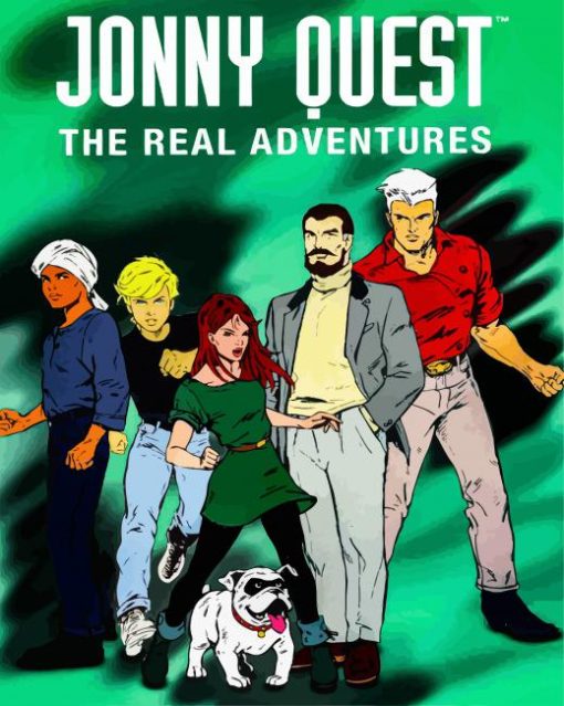 Jonny Quest Characters Diamond Painting