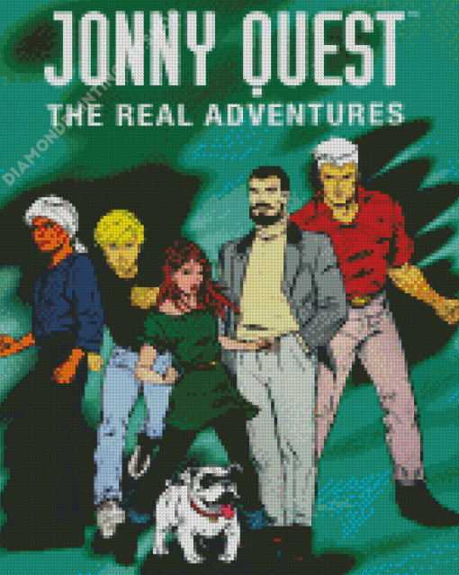 Jonny Quest Characters Diamond Painting