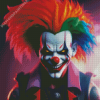 Killer Clown Diamond Painting