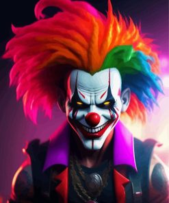 Killer Clown Diamond Painting