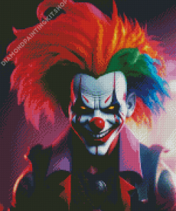 Killer Clown Diamond Painting