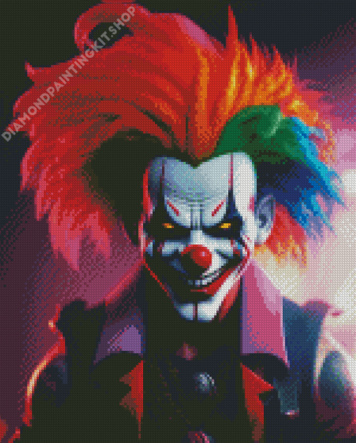 Killer Clown Diamond Painting