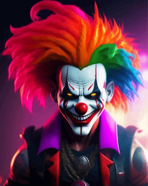 Killer Clown Diamond Painting