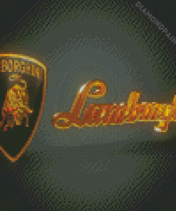 Lamborghini Logo Diamond Painting