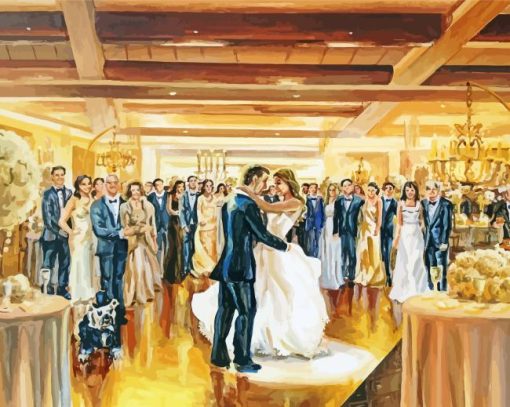 Marriage Dance Art Diamond Painting