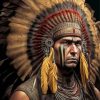 Strong Native Man Diamond Painting