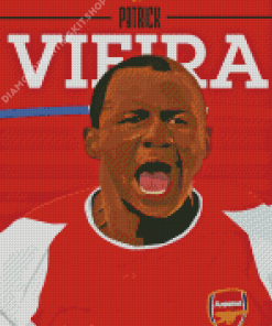 Patrick Vieira Football Player Diamond Painting