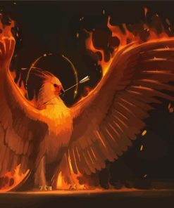 Phoenix Fire Eagle Diamond Painting