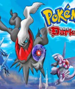 Pokemon The Rise Of Darkrai Movie Poster Diamond Painting