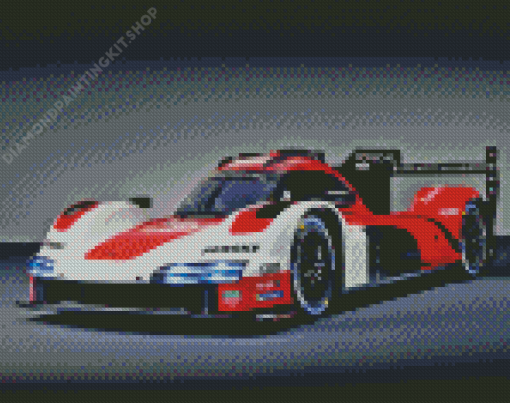 Porsche Le Mans Diamond Painting