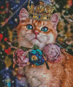 Queen Cat Diamond Painting