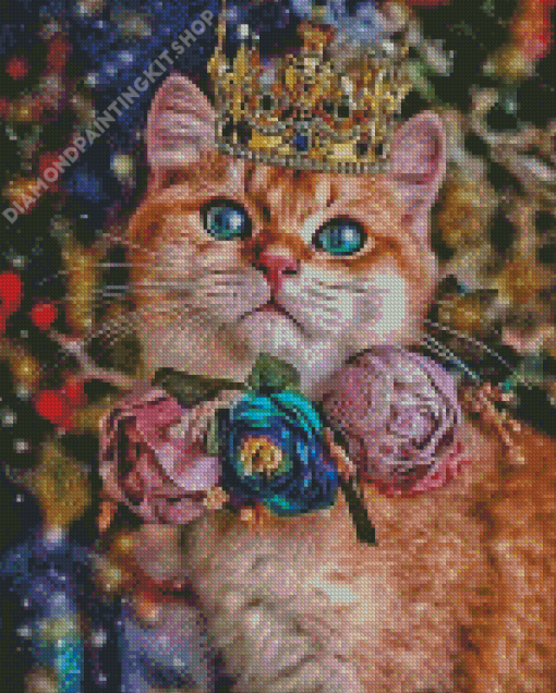 Queen Cat Diamond Painting