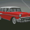 Red 1957 Chevrolet Belair Diamond Painting