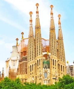 Sagrada Familia Basilica Diamond Painting