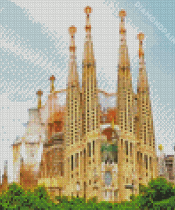 Sagrada Familia Basilica Diamond Painting