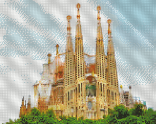 Sagrada Familia Basilica Diamond Painting