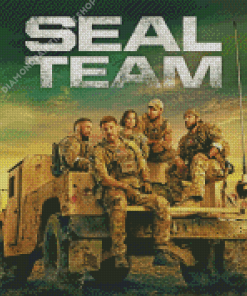 Seal Team Movie Poster Diamond Painting