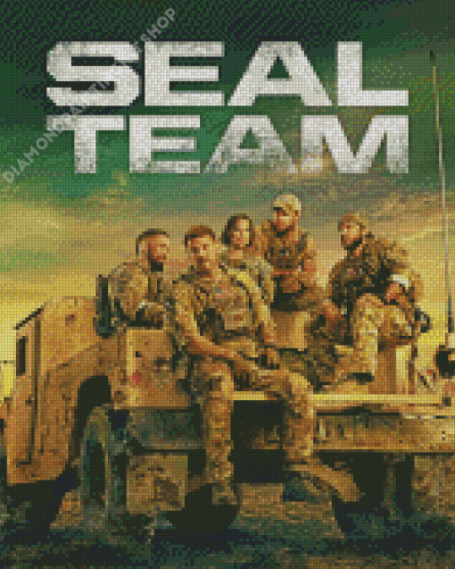 Seal Team Movie Poster Diamond Painting