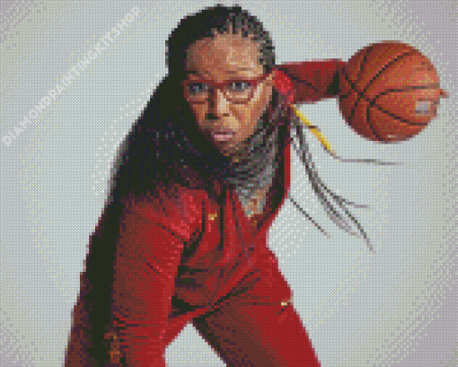 The Basketball Player Cynthia Cooper Dyke Diamond Painting