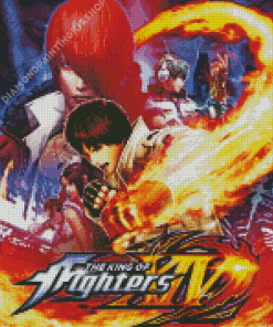 The King Of Fighters Video Game Diamond Painting