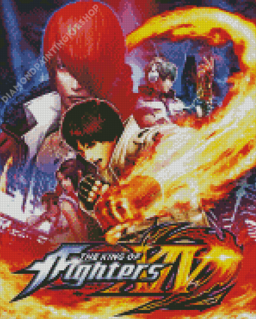 The King Of Fighters Video Game Diamond Painting