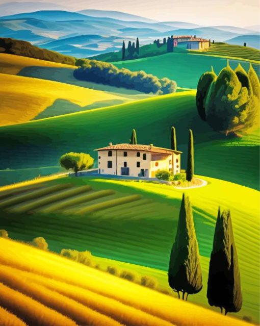 Tuscany Italy Diamond Painting