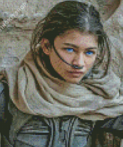 Zendaya In Dune Diamond Painting