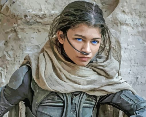 Zendaya In Dune Diamond Painting