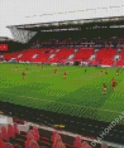 Ashton Gate Football Stadium Diamond Painting