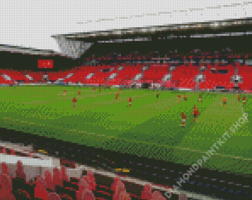 Ashton Gate Football Stadium Diamond Painting