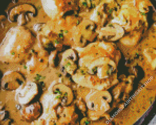 Chicken Stroganoff Diamond Painting