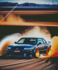 Drift Car Diamond Painting