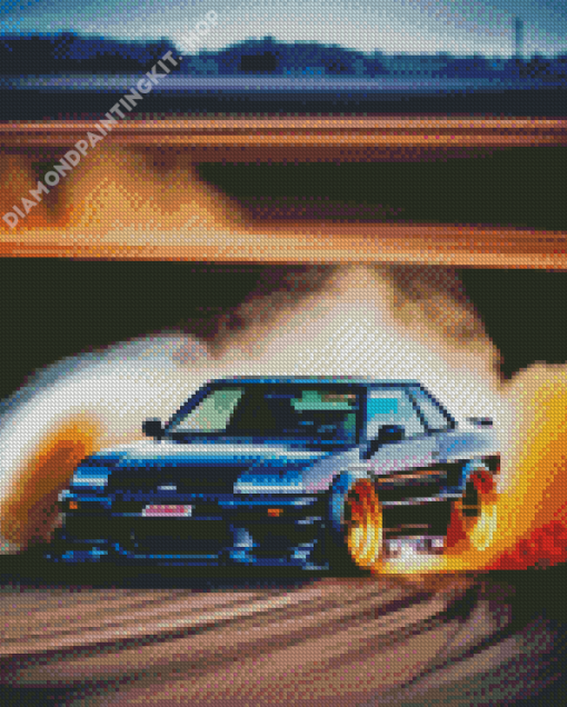 Drift Car Diamond Painting