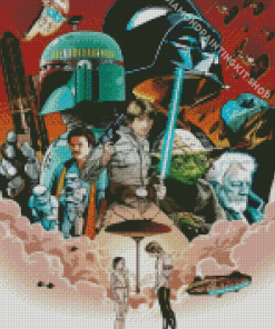 Empire Strikes Back Star Wars Diamond Painting